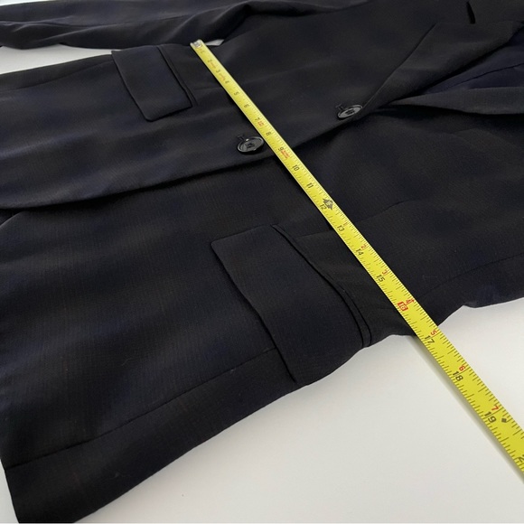 Theory Wool Plaid Blazer - Picture 7 of 10